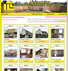 Le client ILL Immobilier nous a fait confiance en 2013. Nous lui avons créé un nouveau site internet.