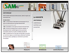 Dévelopement d'un site internet pour SAMBP